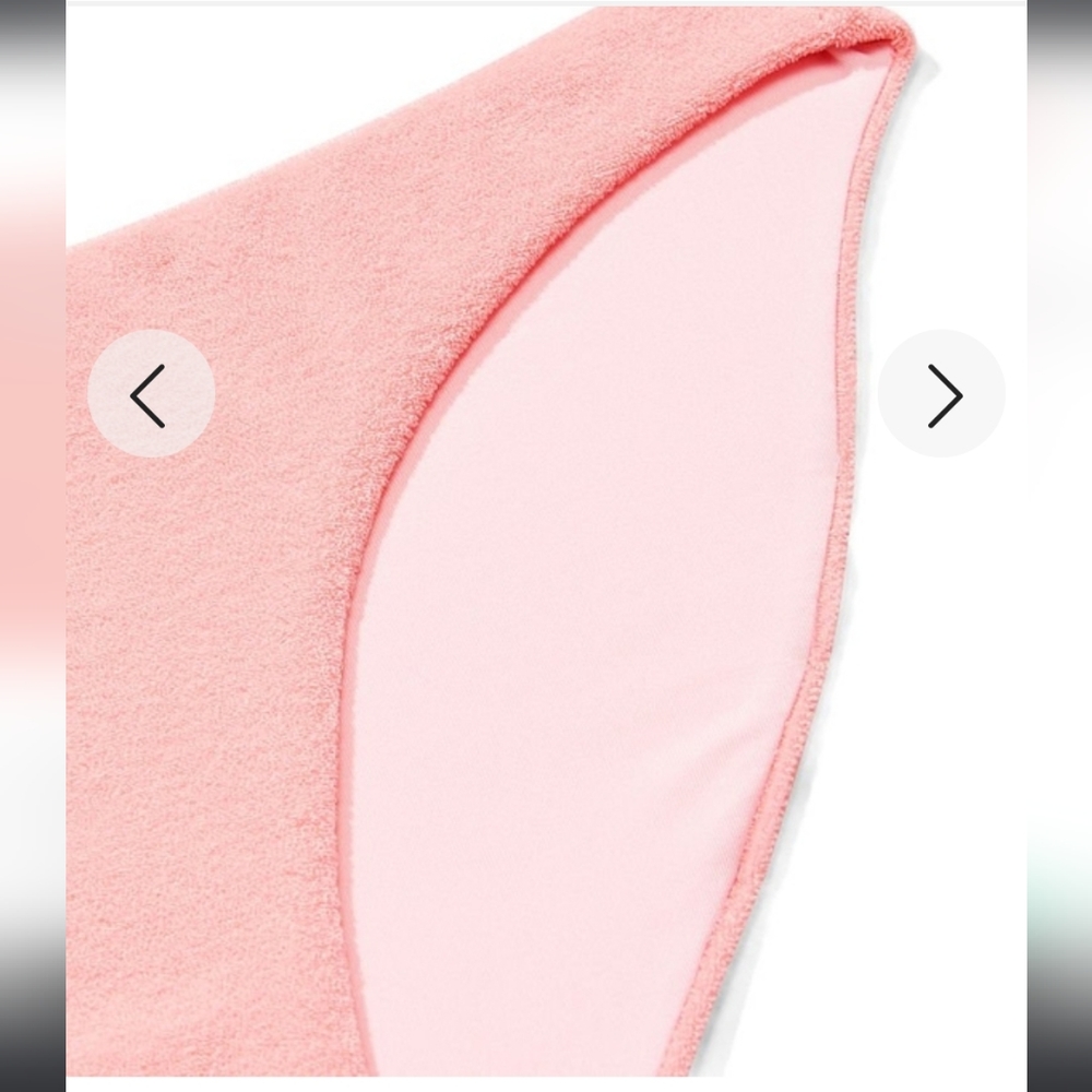BIKINI BOTTOM Victoria's Secret Essential Terry Bottom 👙  Swim in Pink Cocktail - Picture 3 of 12